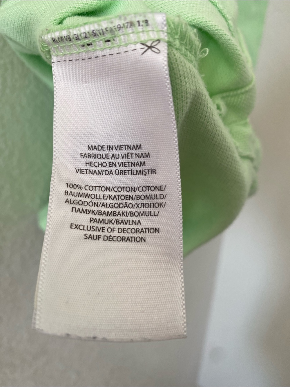 Polo by Ralph Lauren Men’s Light Green Polo with Orange Pony Size M - Picture 5 of 8